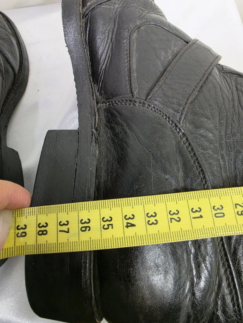 GASOLINA Classic Motorcycle Boots  Size 9US - Picture 9 of 14